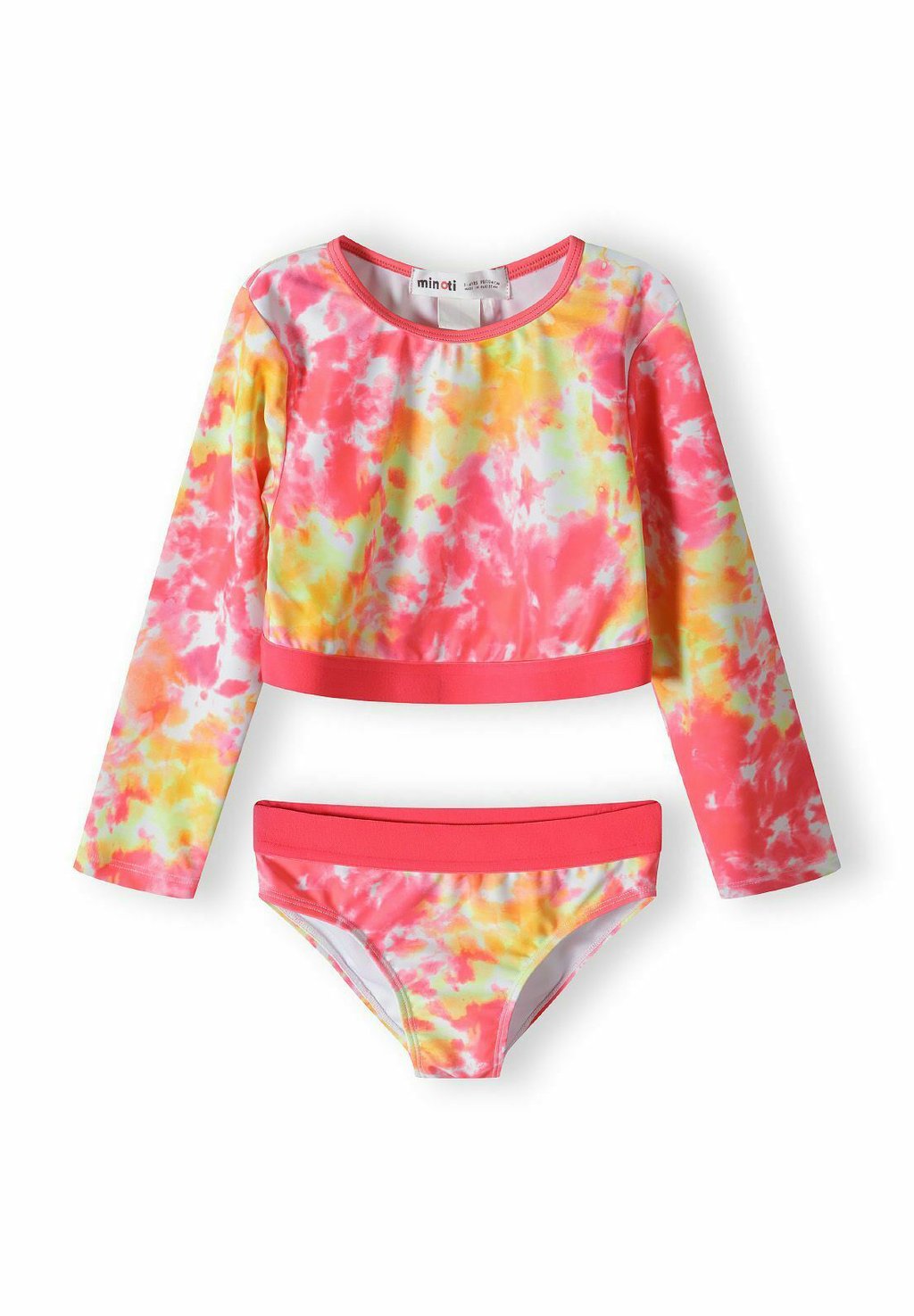 

Купальный костюм LONG SLEEVE TIE DYE SET MINOTI, коралловый