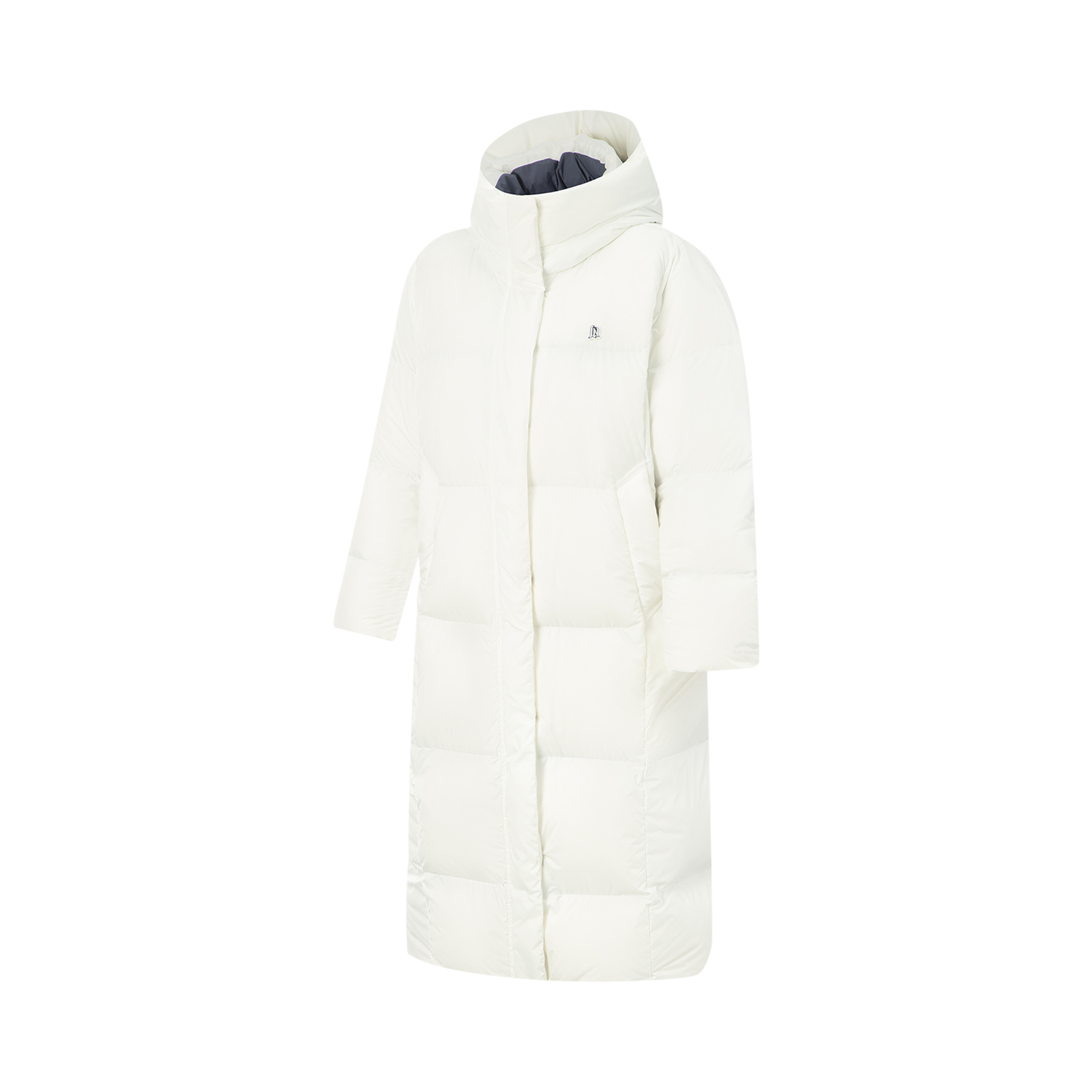 

LINING Спортивная куртка пуховик женская, Ivory