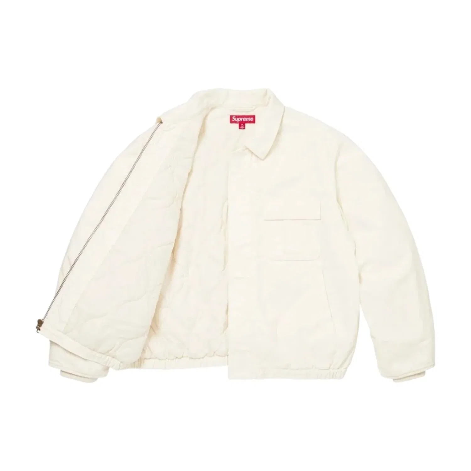 Куртка Supreme x Cordura SS26 Twill Utility Jacket 'White' SUP-SS26-182-WHT, белый — фото 2