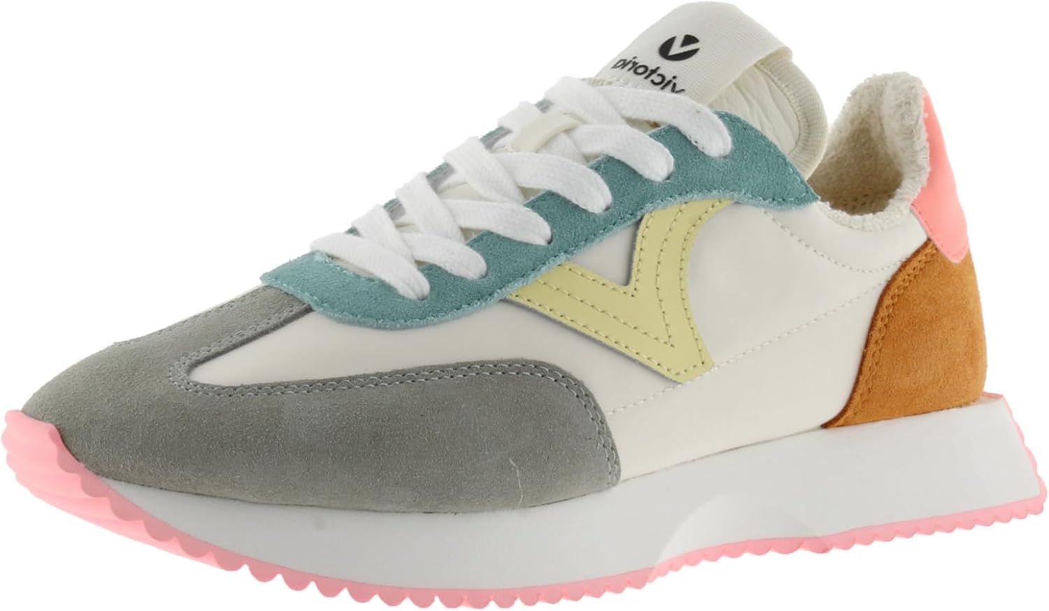 

Кроссовки victoria unisex-adult Cosmos Suede Multicolor Nylon, Coral