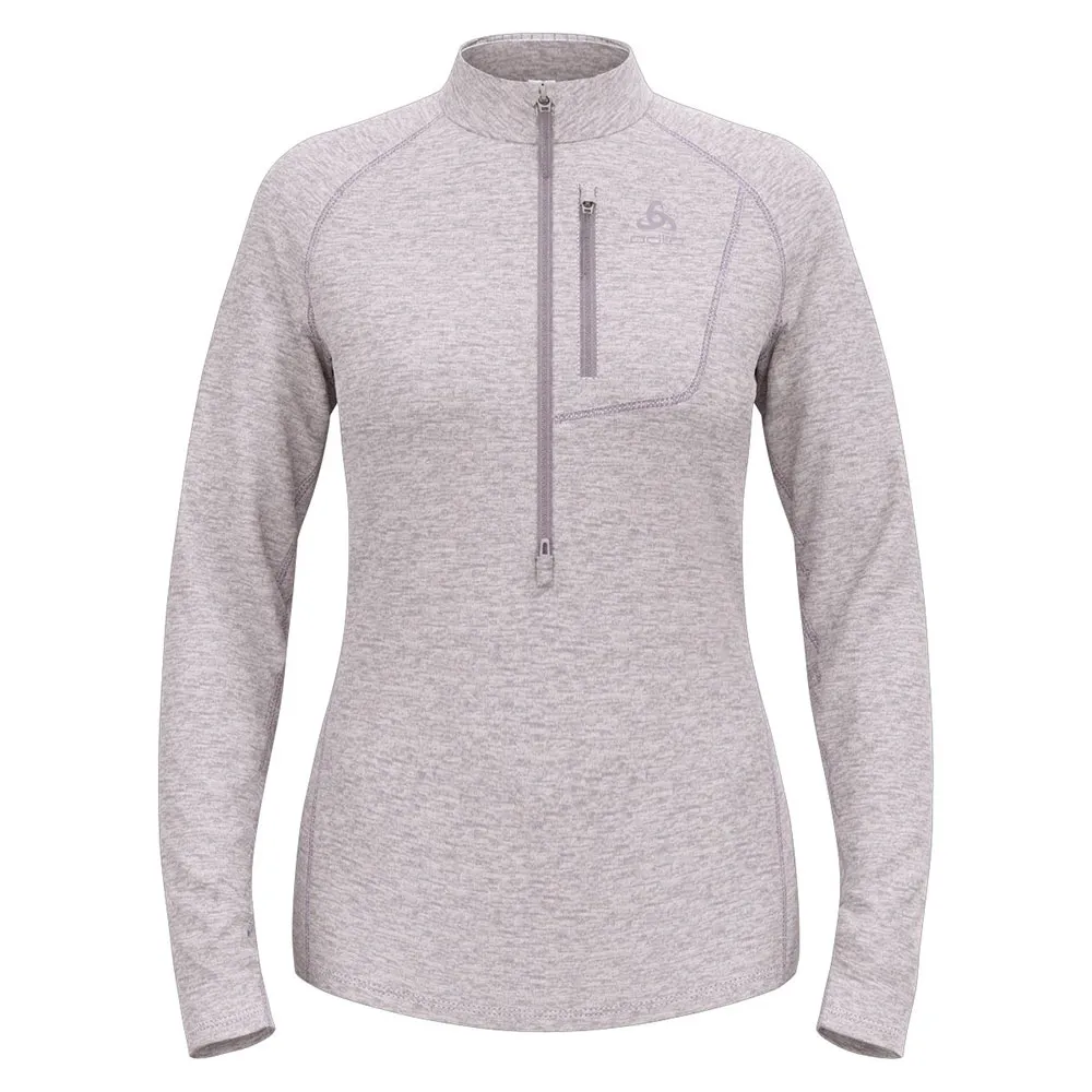 

Флис Odlo Tencia half zip, фиолетовый/серый