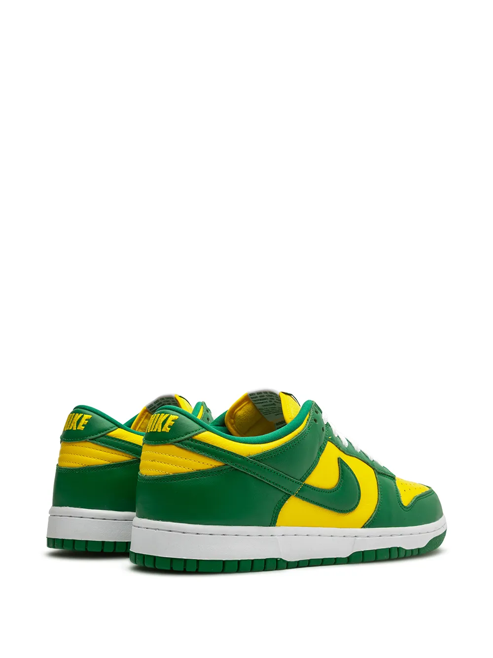 Кроссовки Dunk Low Brazil Nike, зеленый — фото 3