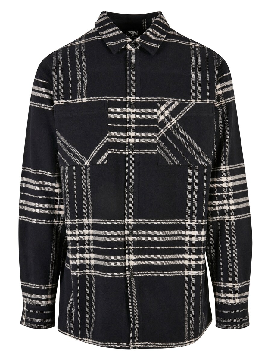 

Рубашка на пуговицах Comfort fit Urban Classics, черный