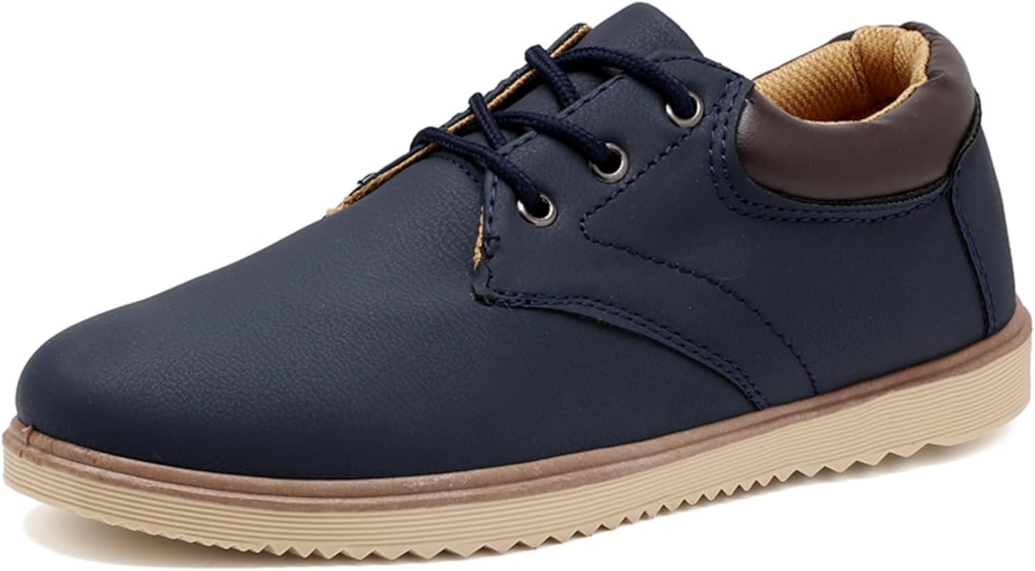 

Мужские черные повседневные оксфорды, классические туфли на шнуровке с комфортной подошвой, идеально подходят для повседневной и деловой носки Aokisx