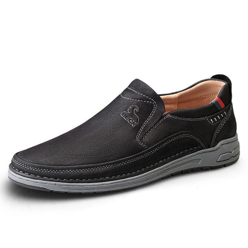 Туфли мужские Men"s Casual Men Low-Top Beck, хаки — фото 2