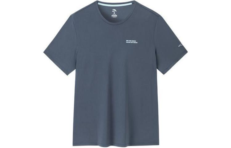 

Футболка Anta Running Collection мужская, темно-серая, Deep Well Gray