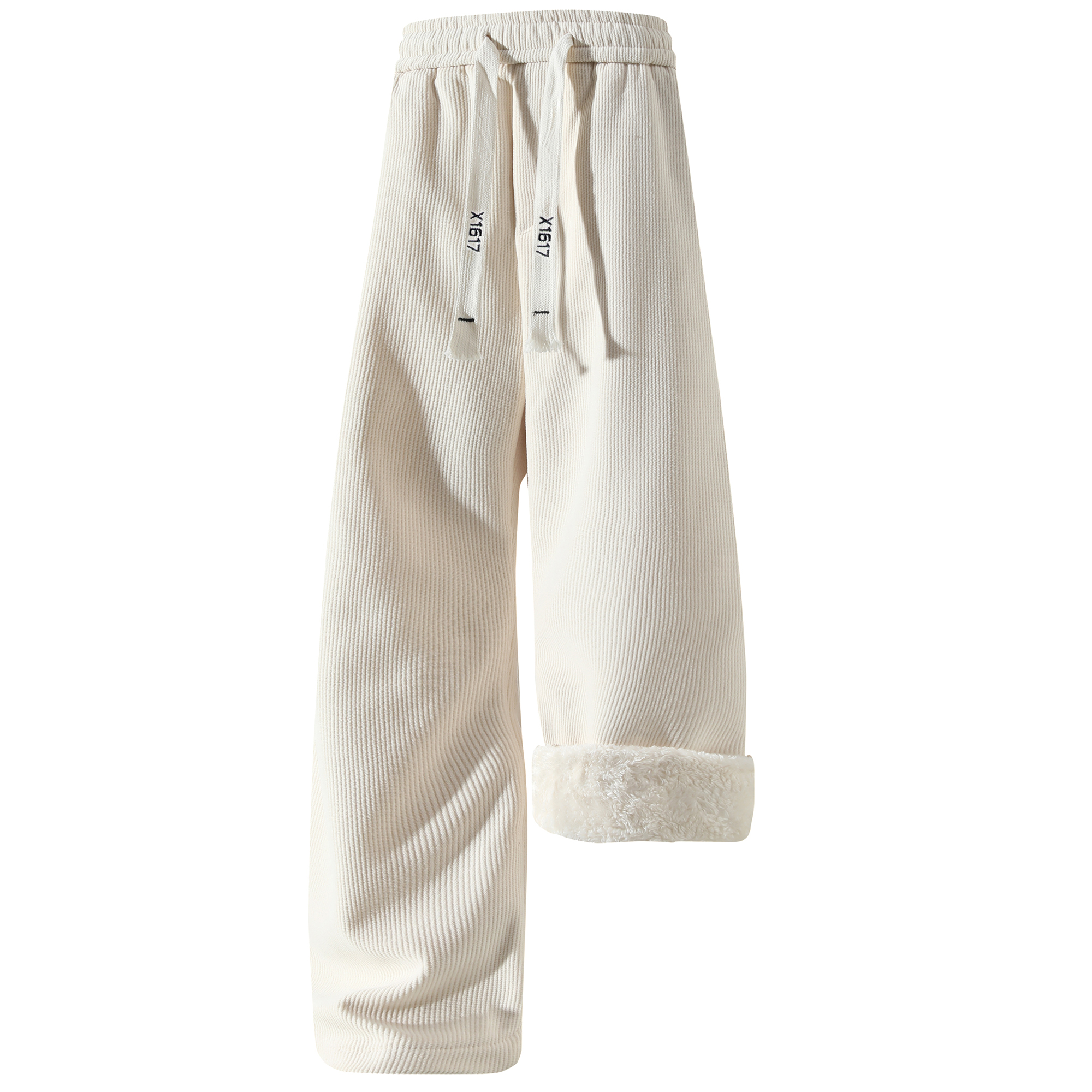 

Брюки Casual Unisex утепленные с флисовой подкладкой широкие X1617, оранжевый[fleece-lined]