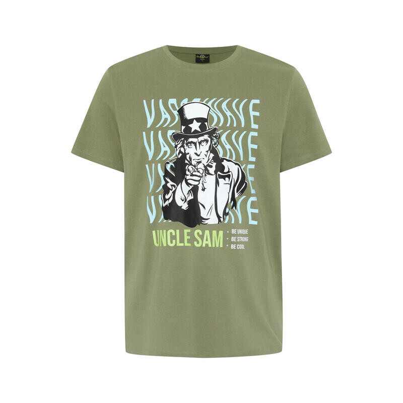 

Спортивная футболка Uncle Sam, темно-зеленый