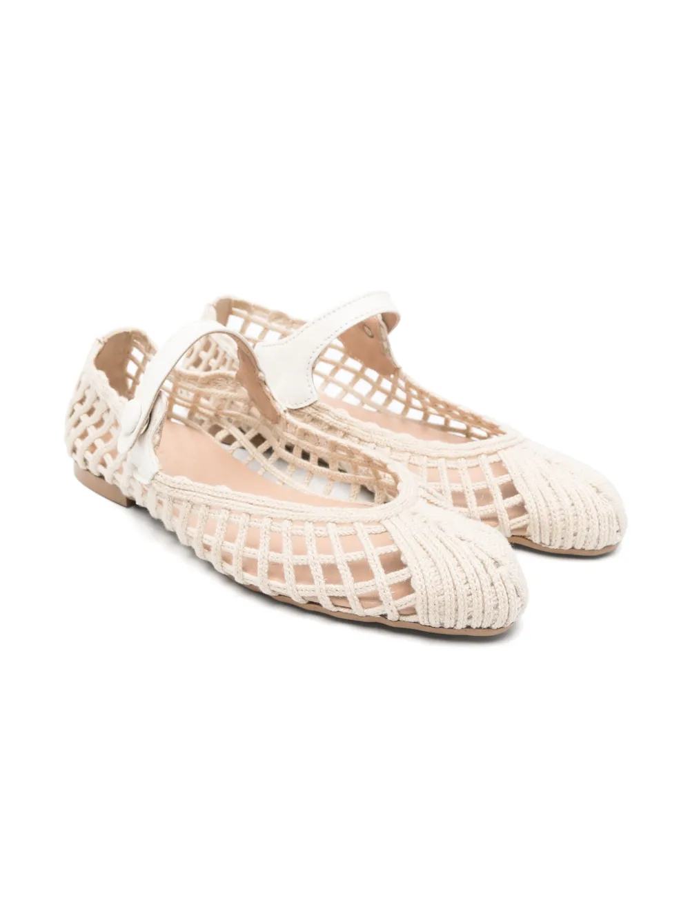 

Балетки на плоской подошве Eli1957, нейтральный