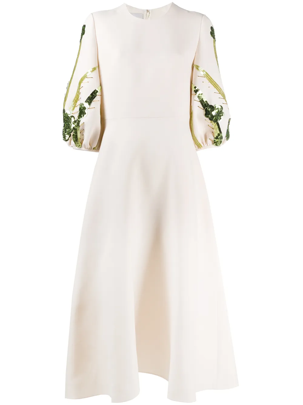 

Платье с вышивкой VALENTINO GARAVANI, нейтральный