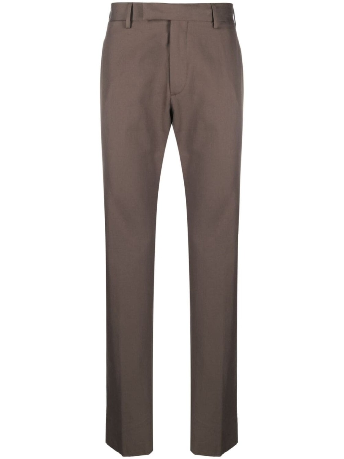 

Zegna брюки строгого кроя, коричневый