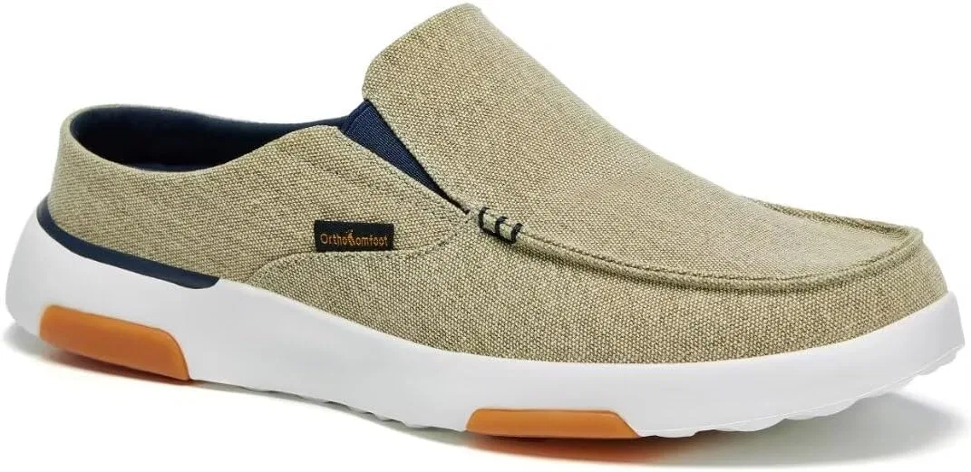 Лоферы ортопедические OrthoComfoot Khaki