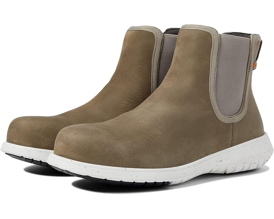 

Ботинки Bogs Cypress Chelsea Nano-Composite Safety Toe, цвет Taupe