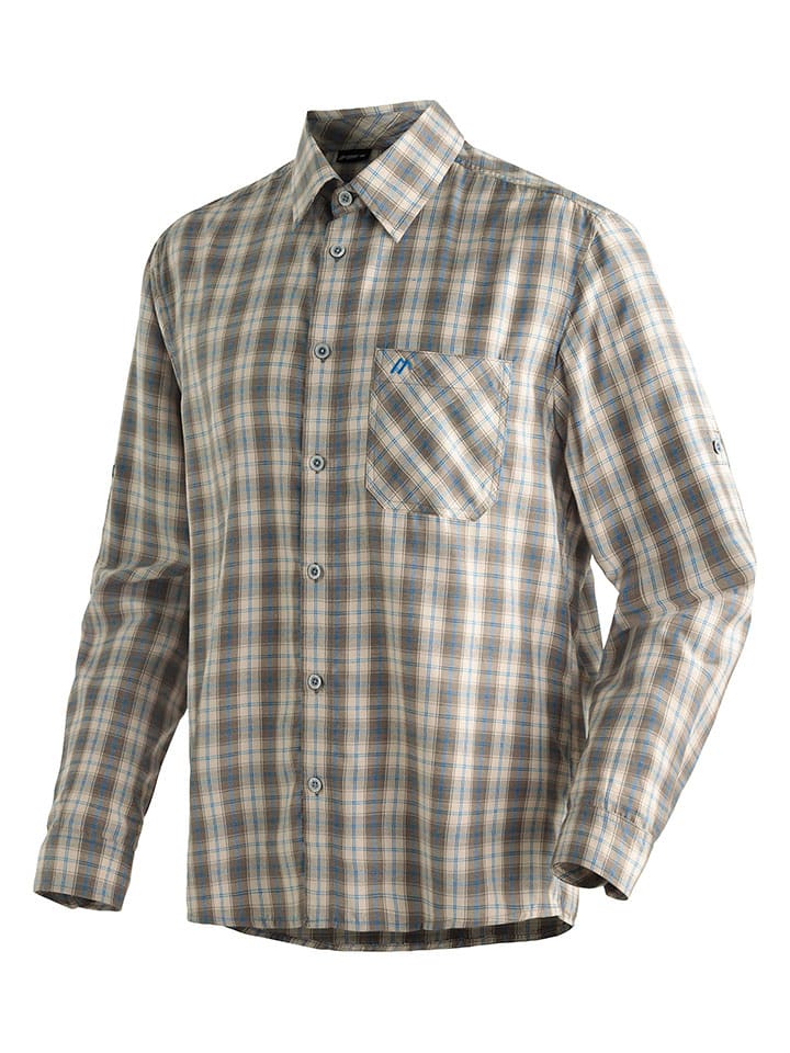 

Функциональная рубашка Claas - стандартный крой - бежево-серого цвета. Maier Sports