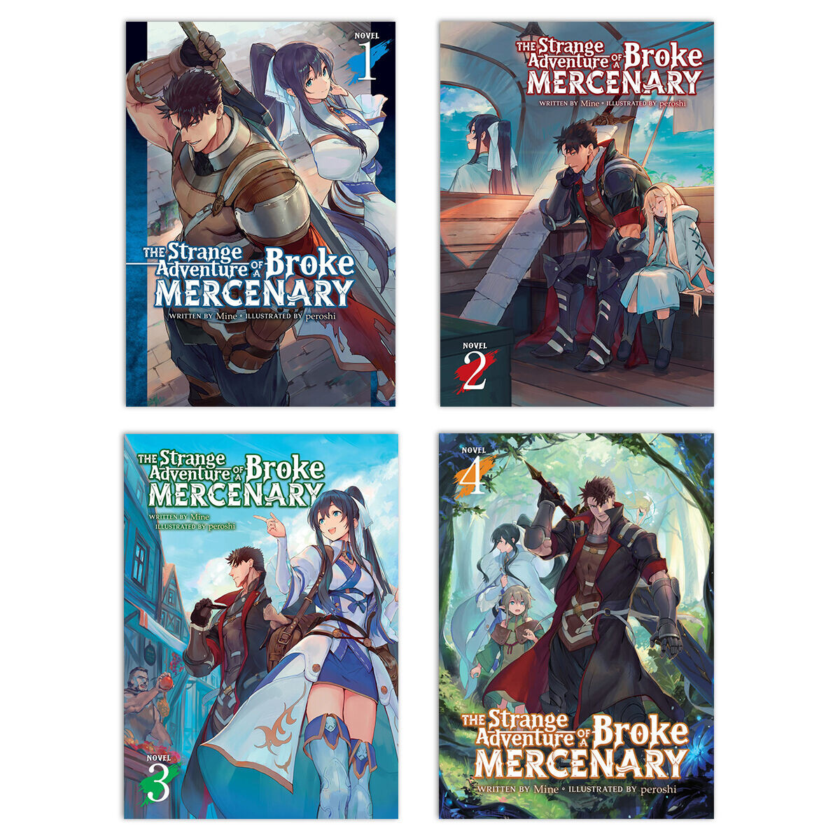 

Новелла The Strange Adventure of a Broke Mercenary Novel (1-4) Bundle
