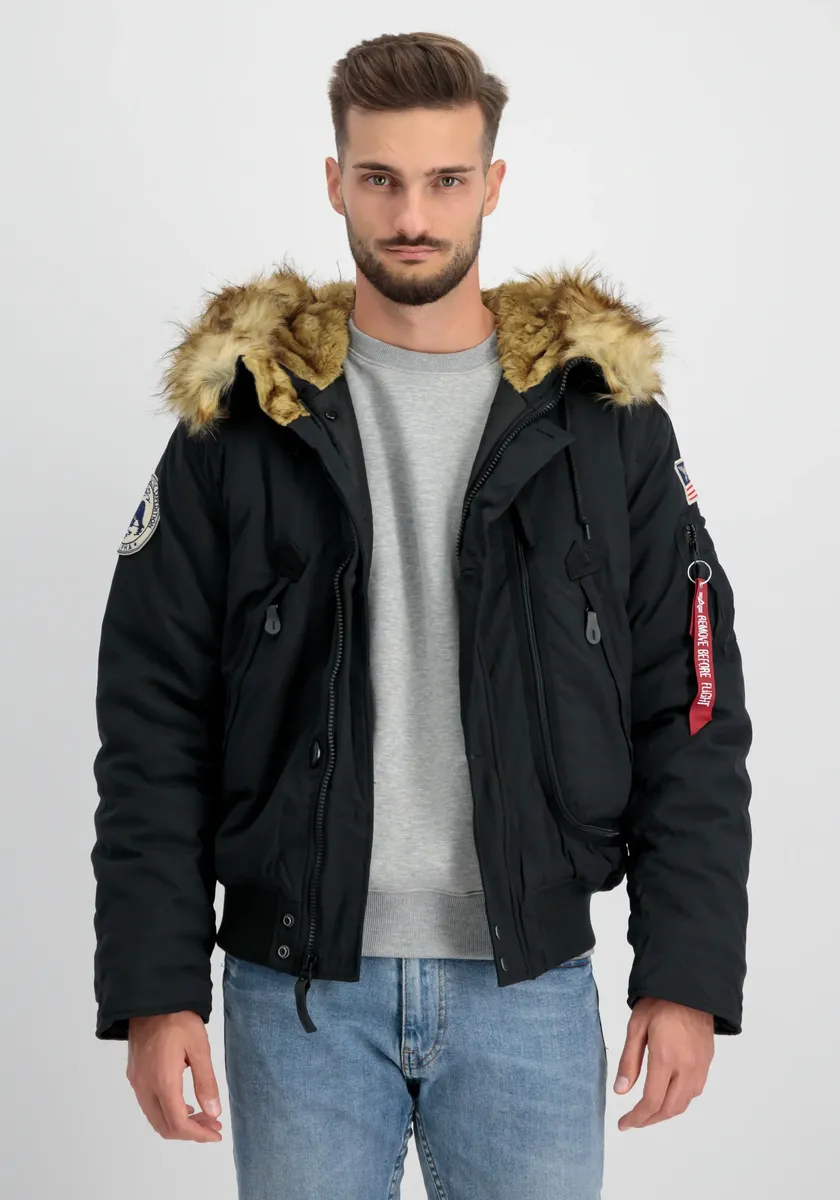 

Зимняя куртка Alpha Industries " Alpha Industries Мужчины - Куртки для холодной погоды Polar Jacket SV", черный