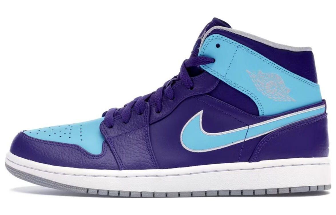 

Jordan Air Jordan 1 Баскетбольные кроссовки унисекс, Purple