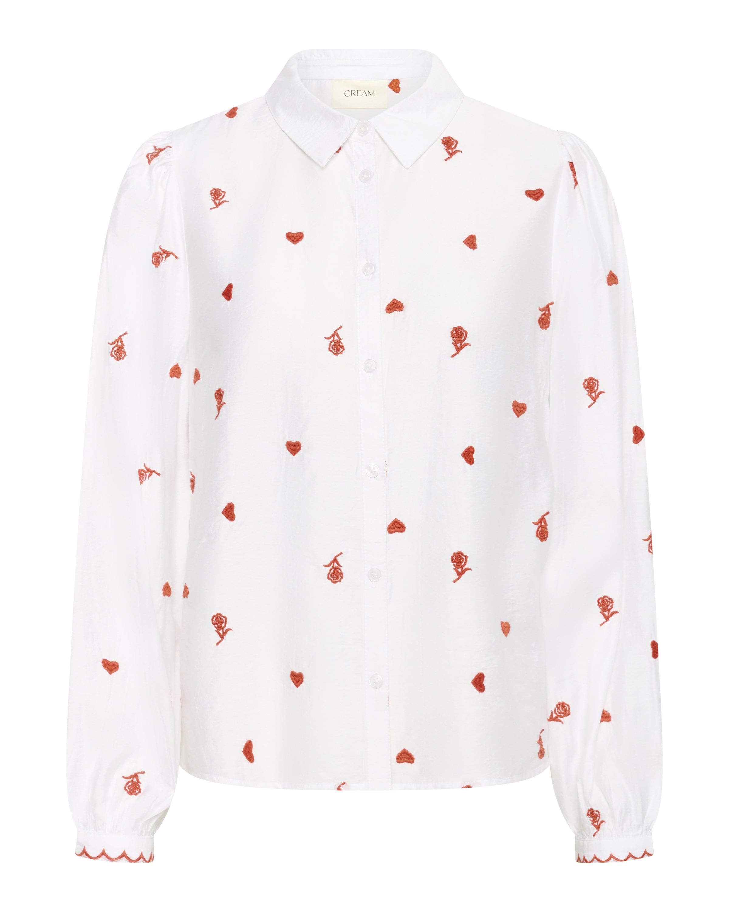 

Cream Рубашка 'CRJeanne' в белом цвете