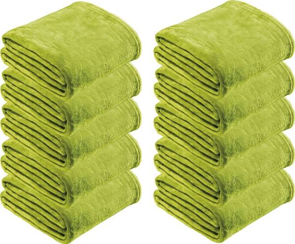 

Флисовое одеяло REDBEST 10er-Pack 204848, 150x1x200 см, зеленый