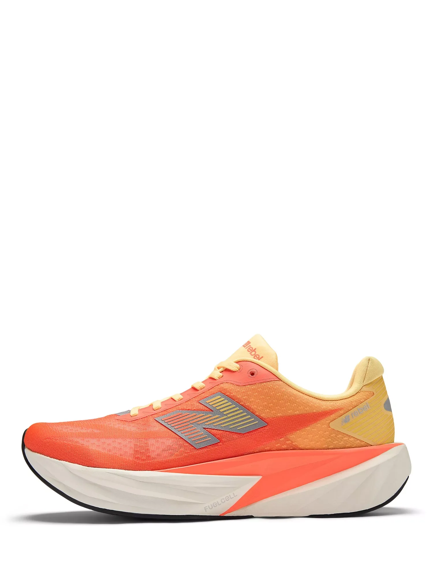 Мужские беговые кроссовки FuelCell Rebel v5, цвет Мандариновый New Balance — фото 3