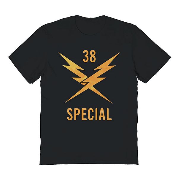 

Футболка Men's 38 special 38 thunder graphic Licensed Character