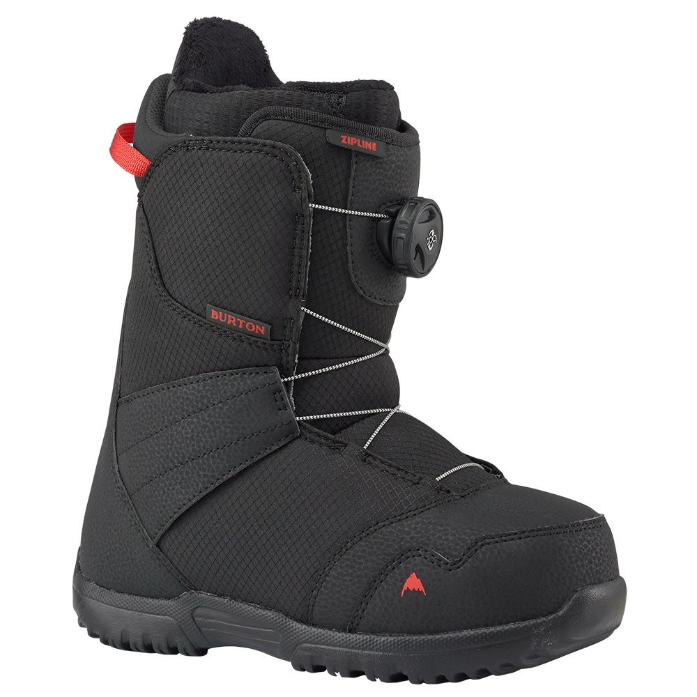 

Детские сноубордические ботинки Burton Zipline BOA - Зима 2024, Black