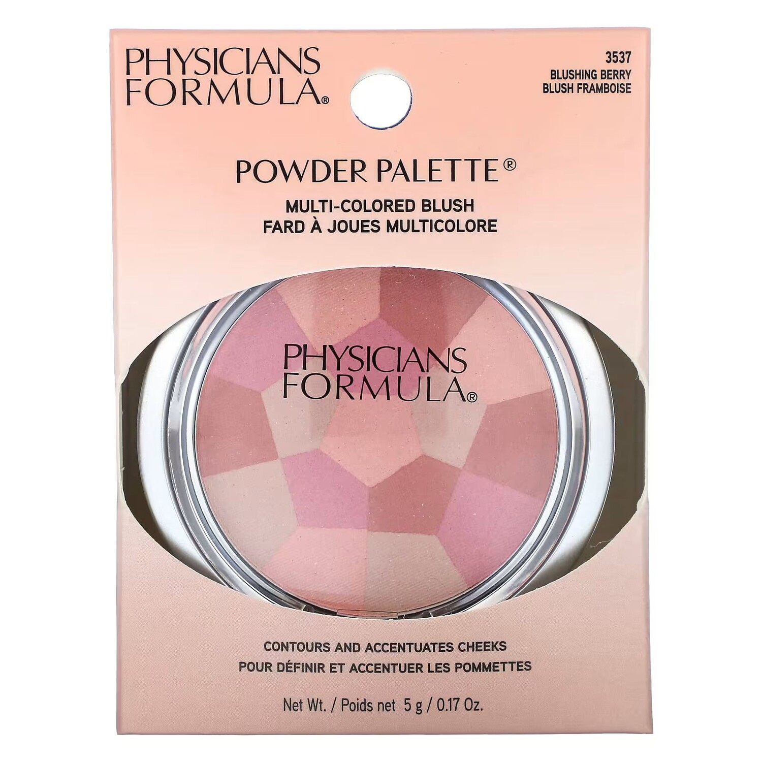 Палитра пудры, разноцветные румяна, 3537 Blushing Berry, 0,17 унции (5 г) Physicians Formula — фото 2
