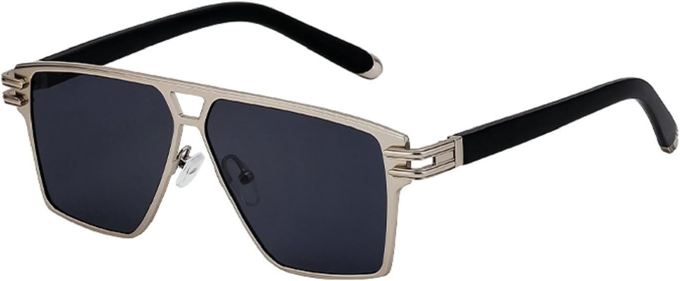 

Женские солнцезащитные очки Melrose Fashion для мужчин, панк-бренд, женские солнцезащитные очки в стиле Y2K, винтажные очки, защита от ультрафиолета UV400, модель YZ2321, Silver Grey