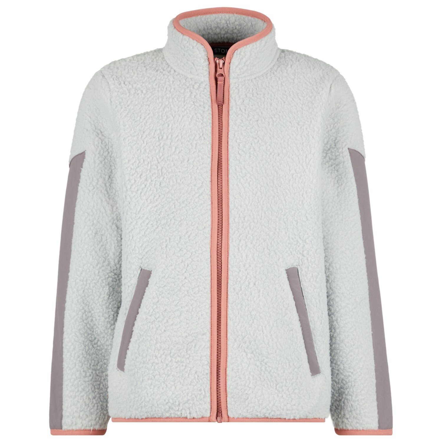 

Флисовая жилетка Stoic Kid's NorrvikSt Pile Fleece, цвет Light Grey/Shark Grey