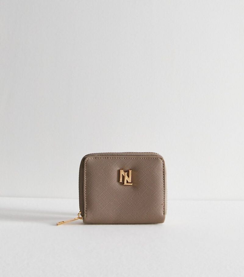 

Кошелек NL на молнии New Look, светло-коричневый