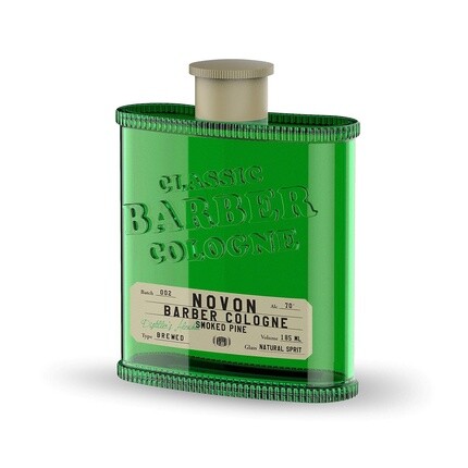 Классический одеколон для парикмахера Green Smoked Pine 185 мл. Лосьон после бритья Novon — фото 2