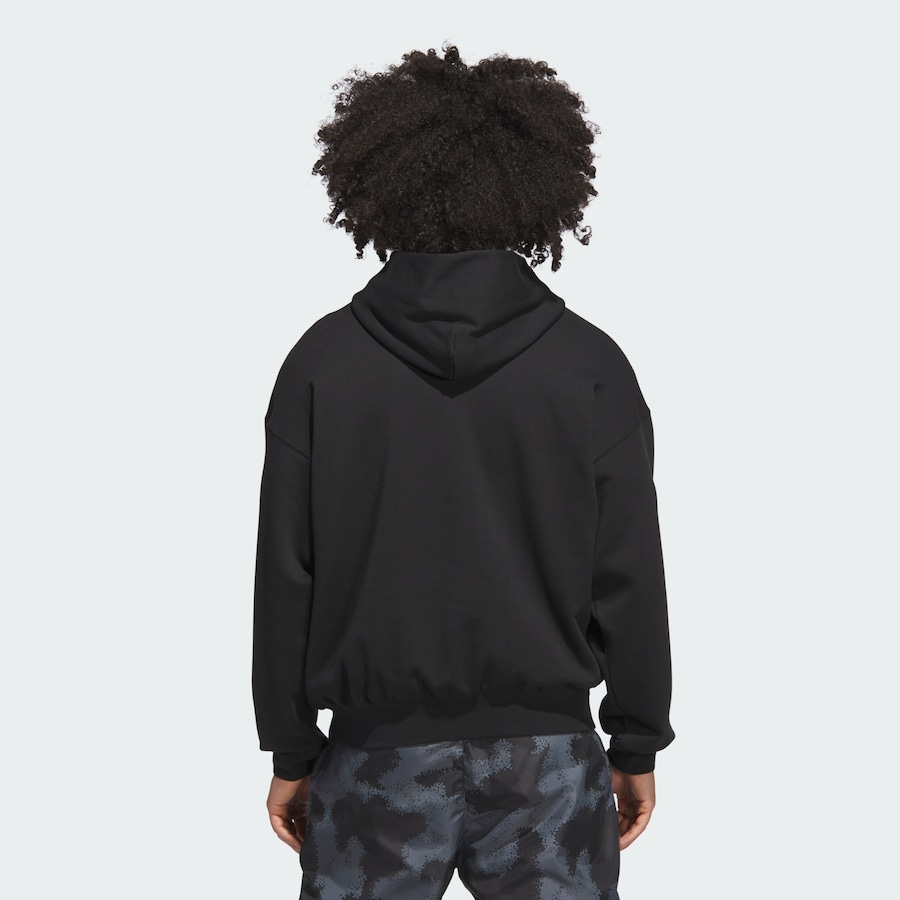 Толстовка ADIDAS ORIGINALS Anthony Edwards Believe That, черный — фото 3