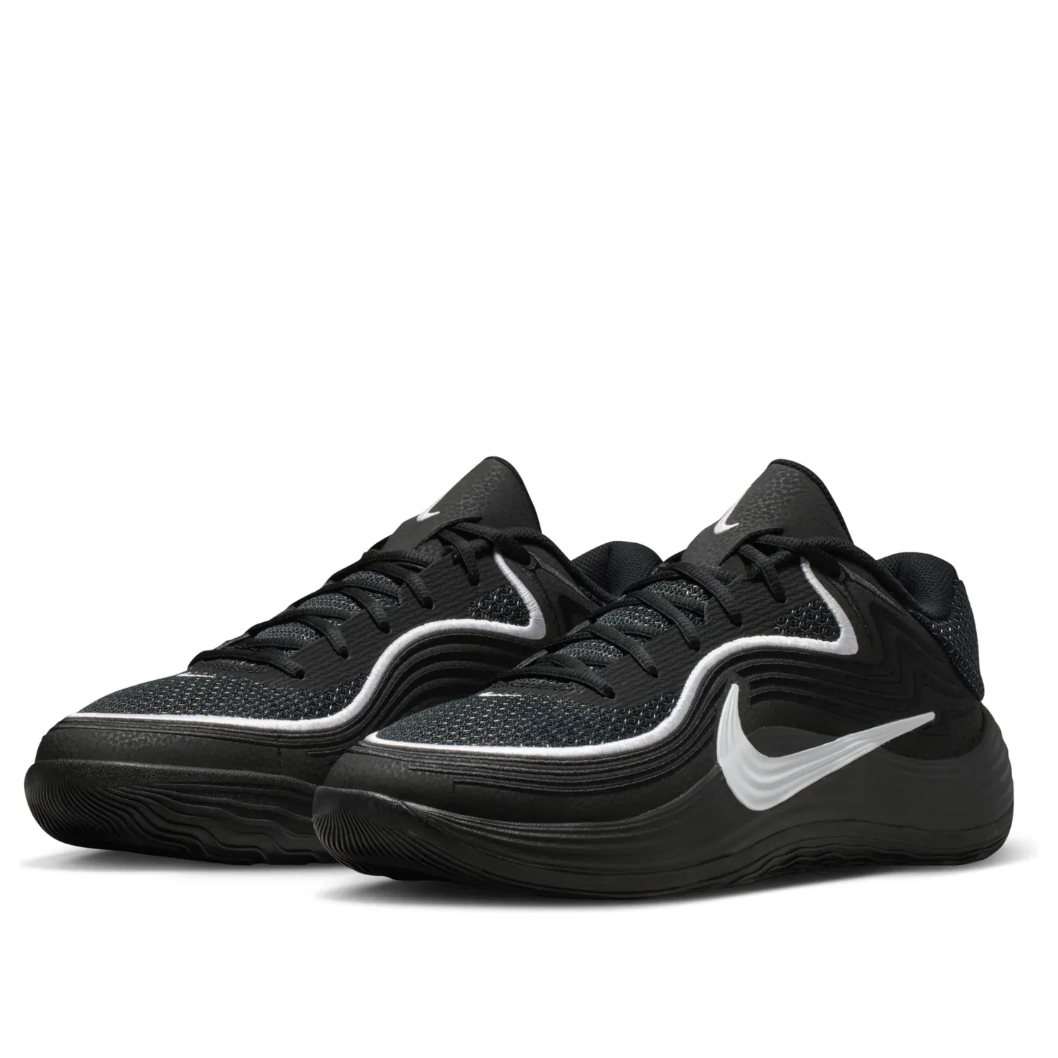 Кроссовки Nike Precision 8 Low 'Black White' — фото 4