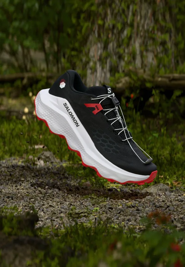 Кроссовки для трейлраннинга ultra glide 4 Salomon, Black/White/Fiery Red