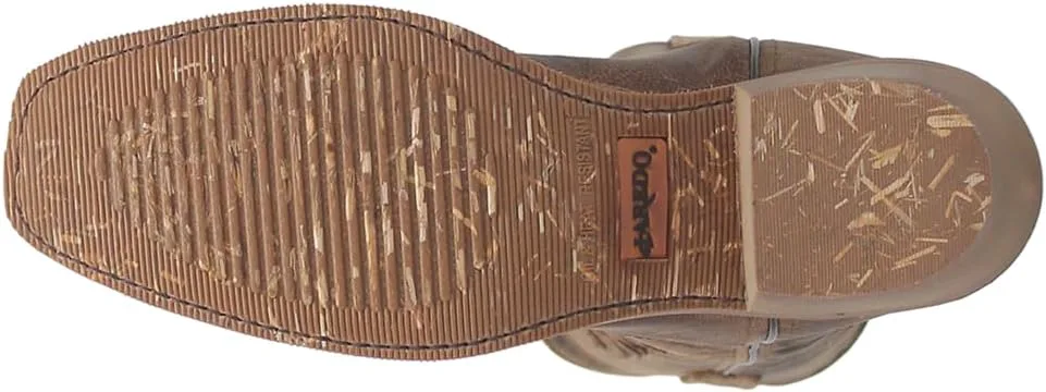 

Мужские повседневные ботинки Laredo Nico с квадратным носком с вышивкой, на средней голени, коричневые