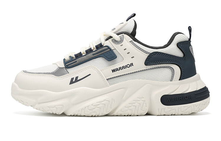 

Кроссовки WARRIOR Chunky Sneakers Men Low-top Beige/Blue, бежевый/синий