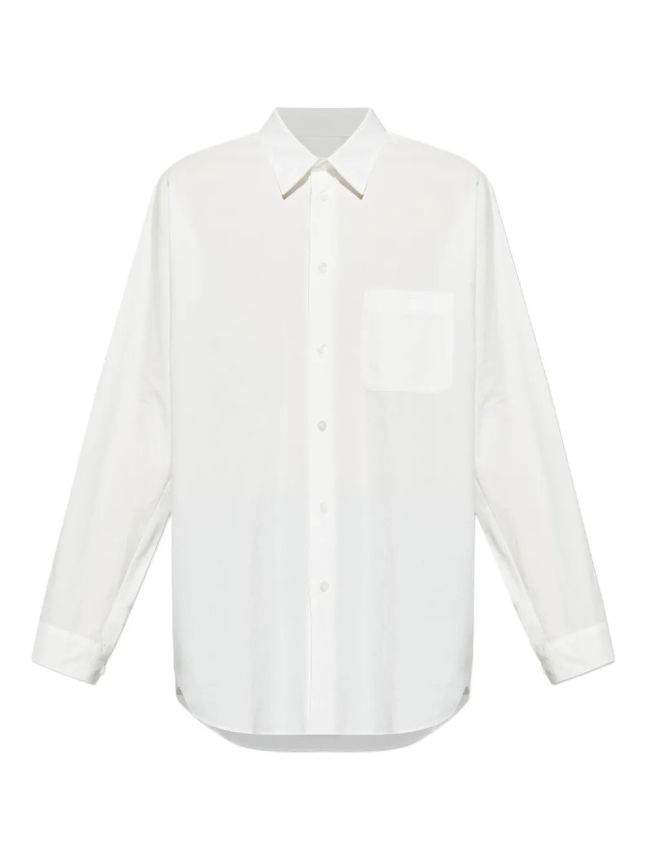 

Рубашка из хлопка Homme Plissé Issey Miyake, белый