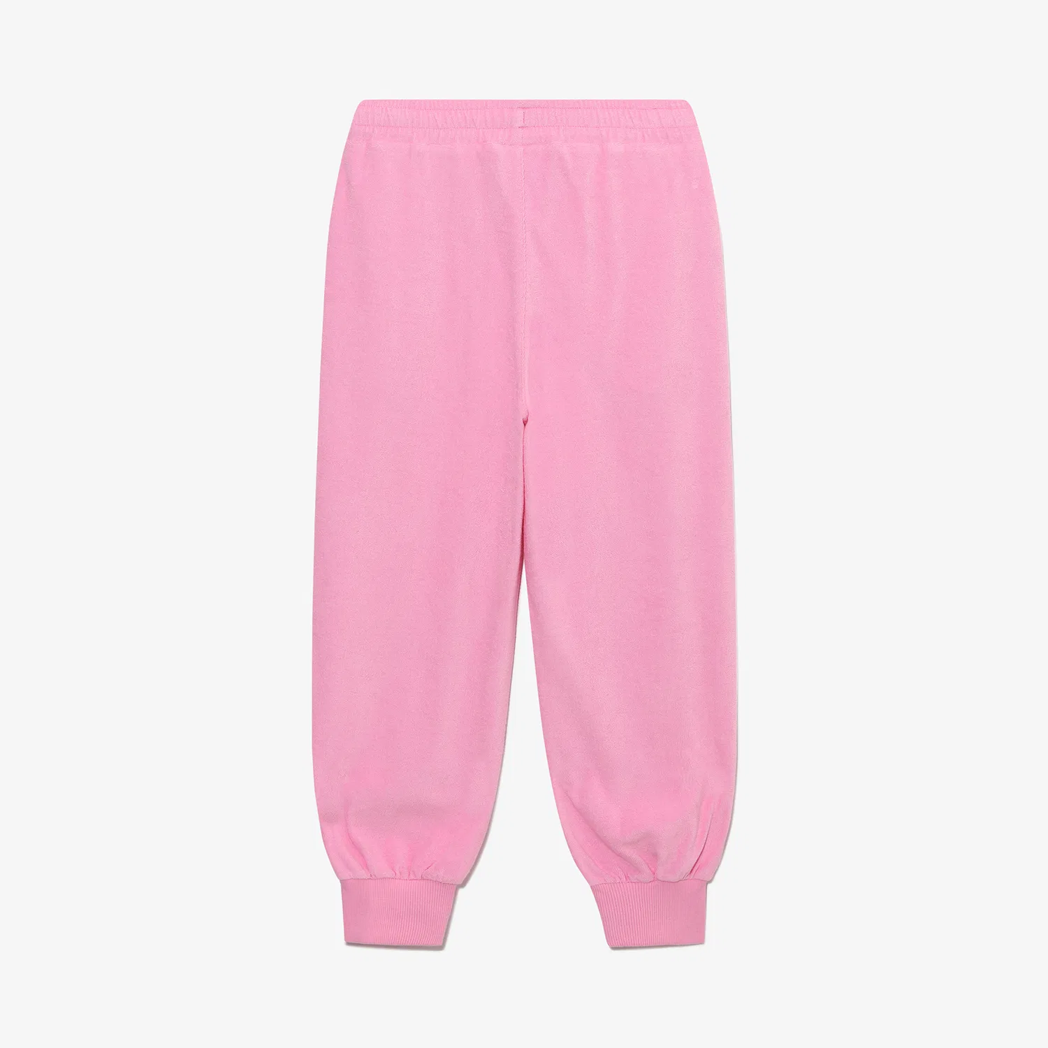 Детские джоггеры из махровой ткани Fila Kids x Plakiki, розовые — фото 2