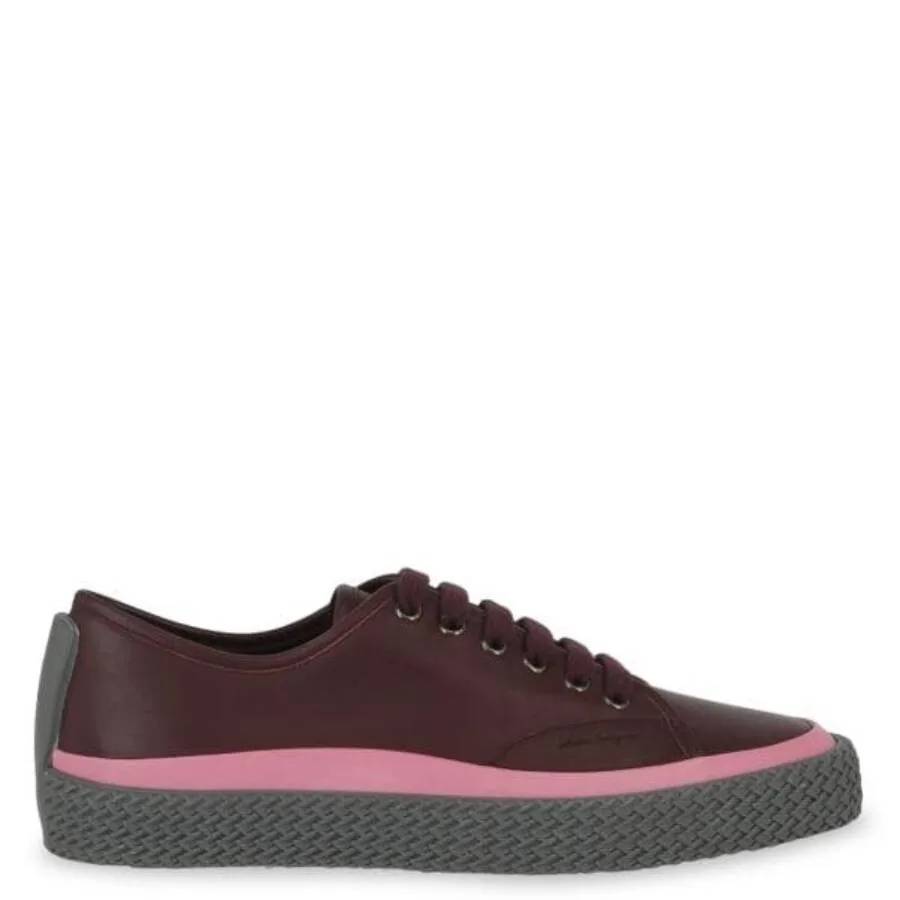 Кеды Ferragamo Storm из кожи низкие