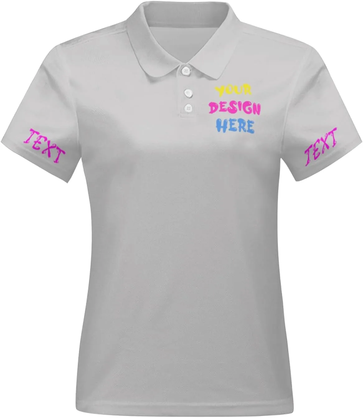 

Кастомизированные женские поло с коротким рукавом