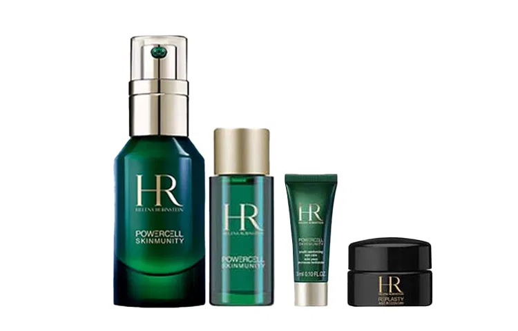 Набор средств по уходу за кожей Helena Rubinstein зеленая бутылочка