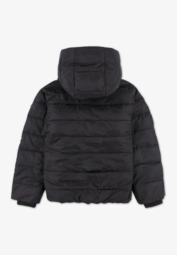 Зимняя куртка-пуховик средней плотности, Abercrombie & Fitch, Meteorite — фото 2