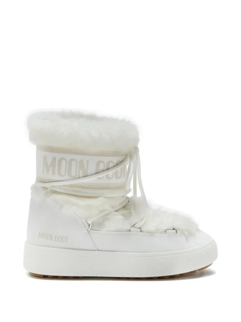 Ботинки с логотипом Ltrack Moon Boot Kids, белый