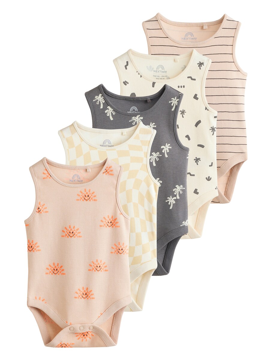 

Комбинезон Next, цвет Cream/Dark grey/Rose