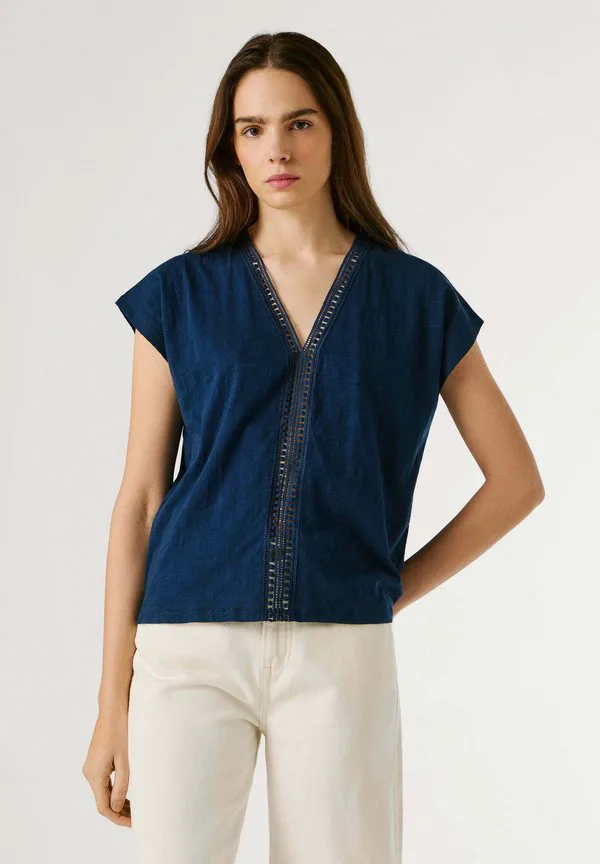 

Футболка с принтом милы Pepe Jeans, Deep Sea Blue, Синий, Футболка с принтом милы Pepe Jeans, Deep Sea Blue