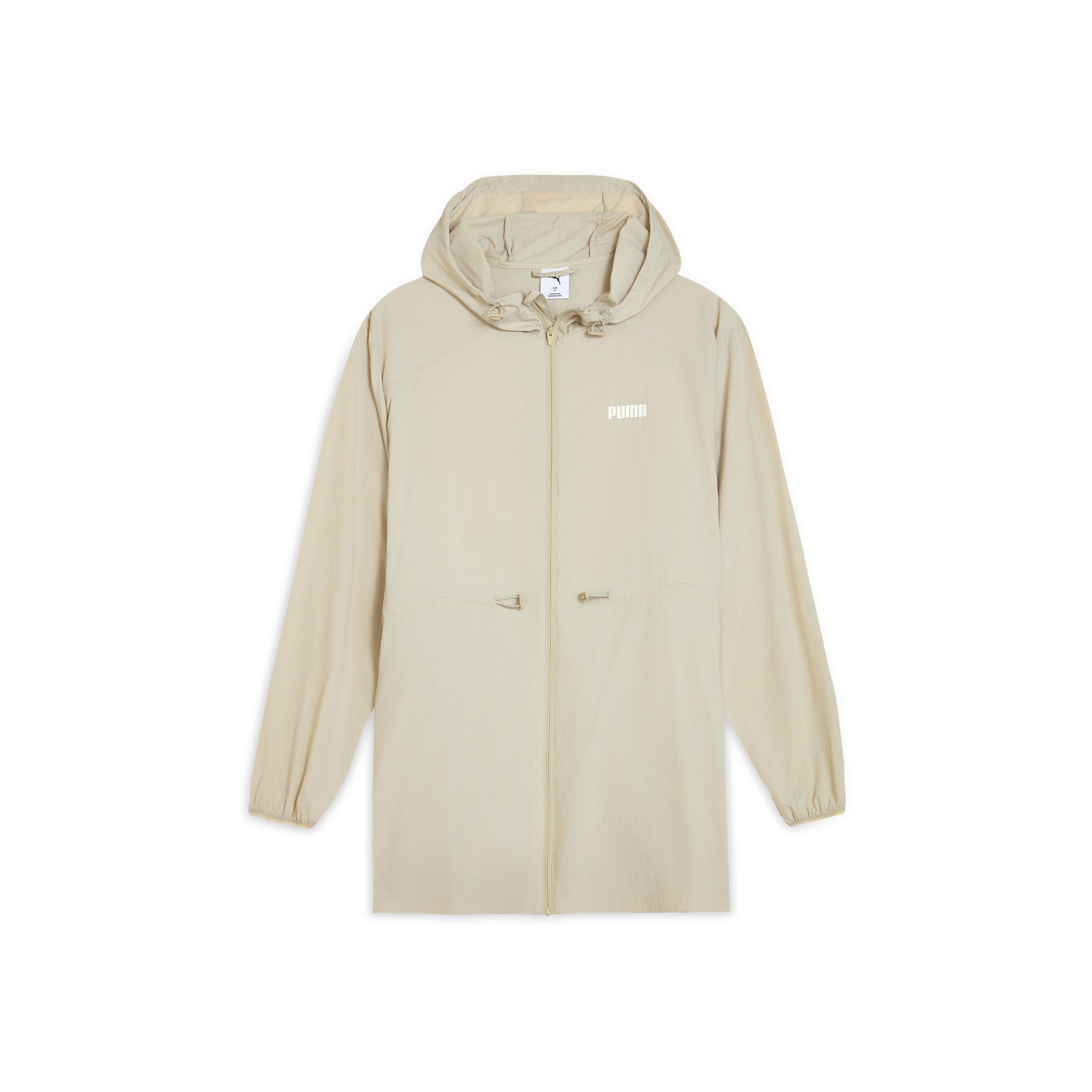 

PUMA Базовая женская куртка с молнией ультрафиолетовая защита песочный серый, Sand Gray-68
