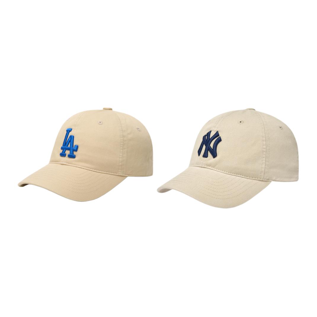 

MLB Хлопковая бейсболка Unisex Beige/Khaki