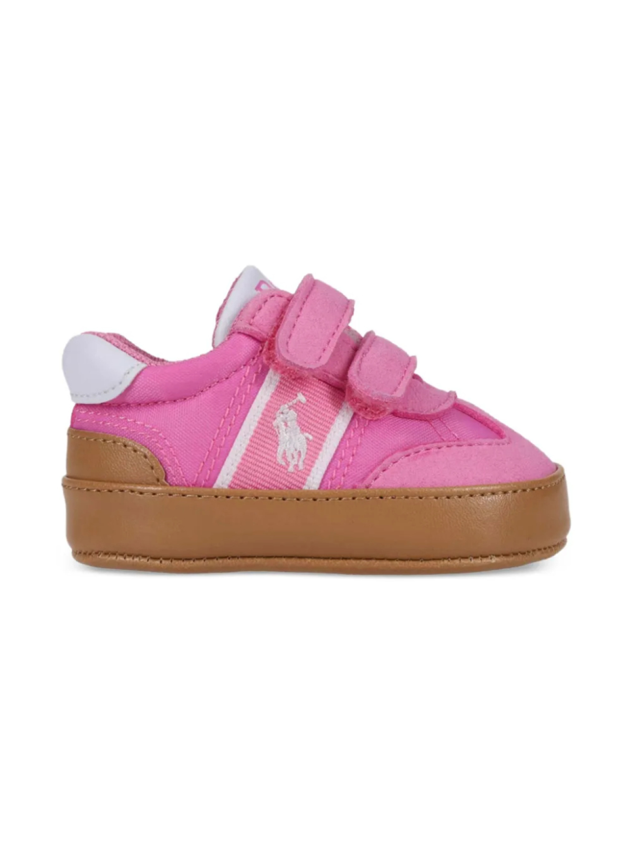 

Кроссовки с логотипом POLO RALPH LAUREN KIDS, розовый