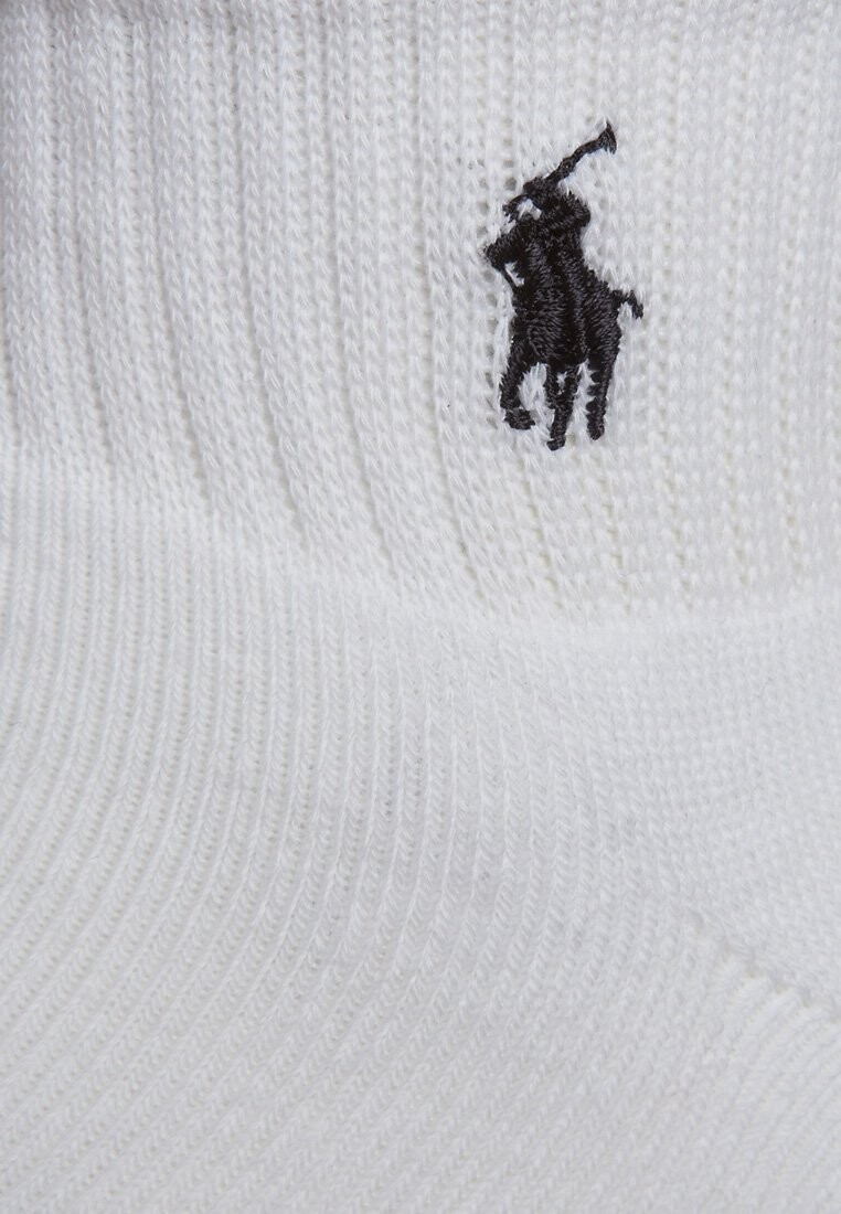 Носки НАБОР ЧЕТВЕРТЬ 3 Polo Ralph Lauren, белые — фото 2