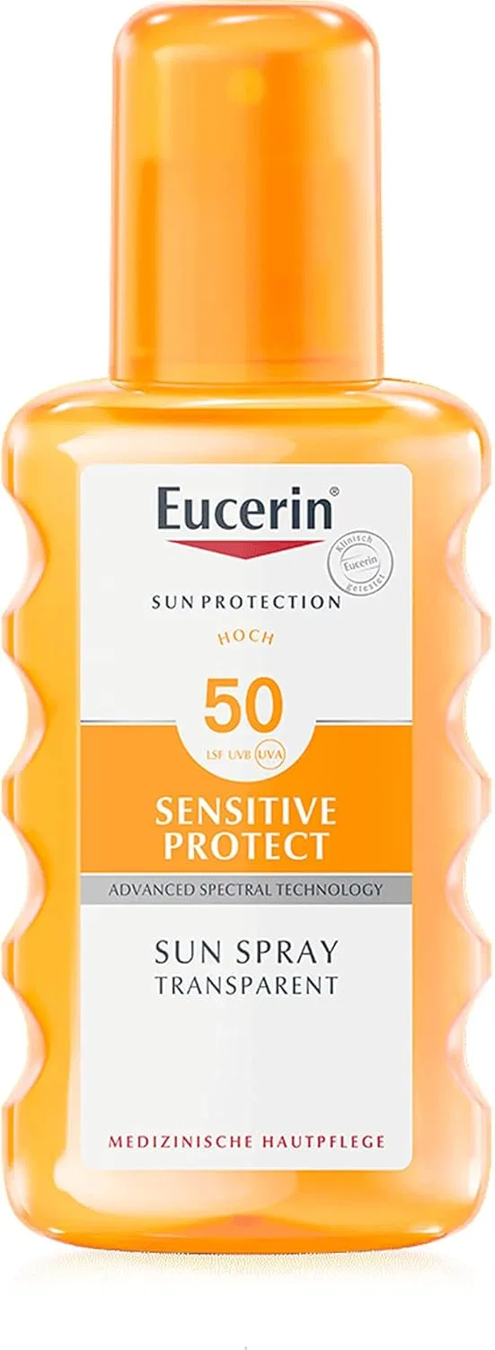 Солнцезащитный спрей Eucerin SPF 50 200 мл